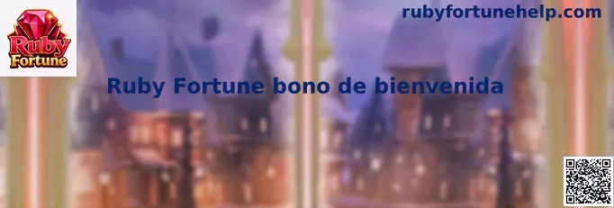 Explicación del bono de bienvenida de Ruby Fortune