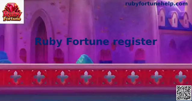 Guía visual del proceso Ruby Fortune register para usuarios de México